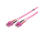 Digitus Fiber Optic Multimode Patch Cord, OM4, SC / SC