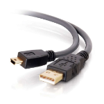 C2G C2G50113 USB cable USB 2.0 120.1" (3.05 m) USB A Mini-USB B Black