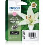 Epson C13T05964010/T0596 Ink cartridge light magenta, 520 pages 13ml for Epson Stylus Photo R 2400
