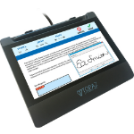 Topaz Systems TD-LBK070VA-USB-R signature capture pad 17.8 cm (7") Black LCD
