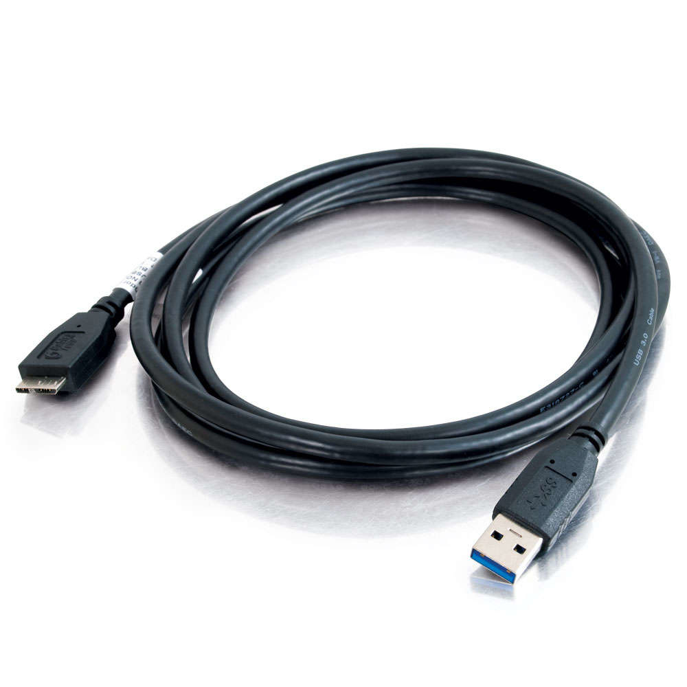 C2G 81684 cable USB 2 m USB 3.2 Gen 1 (3.1 Gen 1) USB A Micro-USB B Negro