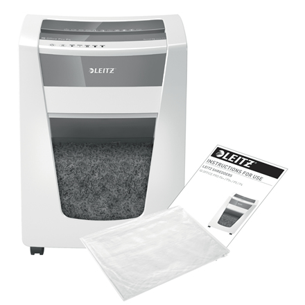 Leitz IQ Office Pro paper shredder Cross shredding 55 dB 23 cm White