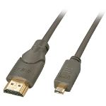 Lindy 0.5m High Speed Micro HDMI to HDMI Cable