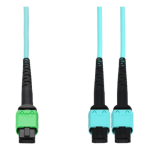 AddOn Networks ADD-AMPO-2MPO5M5OM4LZ InfiniBand/fibre optic cable 5 m MPO 2x MPO OFNG Aqua colour, Green