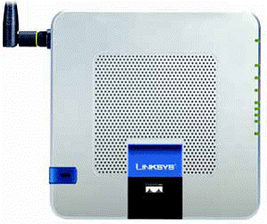 Linksys WRT54G3G wireless router Fast Ethernet Blue, White