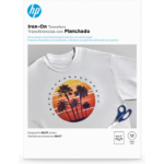 HP Decalques para camisetas -12 folhas/carta/8.5 x 11 pol. clothing transfer