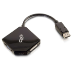 C2G DisplayPort to HDMI, VGA, or DVI Adapter Converter