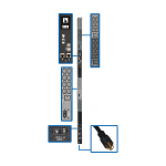 Tripp Lite PDU3EVN10L2130B power distribution unit (PDU) 48 AC outlet(s) 0U Black