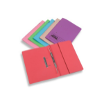 Rexel Jiffex Foolscap Transfer File With Pocket Red (25)