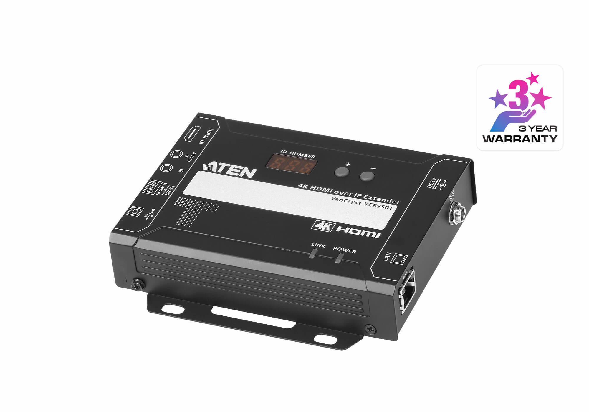 Photos - Other Sound & Hi-Fi ATEN VE8950T AV extender AV transmitter Black 