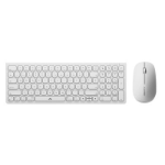 ALOGIC ASKBT2MCWH-DE keyboard Mouse included Home/Office Bluetooth QWERTY German White