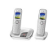 Panasonic KX-TGJ322 DECT-telefon Namn och uppringnings-ID Vit