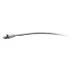 C2G 25ft (7.6m) TAA-Compliant F-Series Cat6 Snagless Shielded (STP) Network Cable - Gray