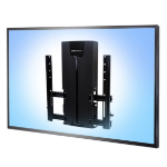 Ergotron 61-128-085 flat panel bureau steun 160 cm (63") Zwart Muur
