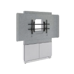 Middle Atlantic Products DS-1-FTW-XL-WH monitor mount / stand 190.5 cm (75") White Floor-to-wall