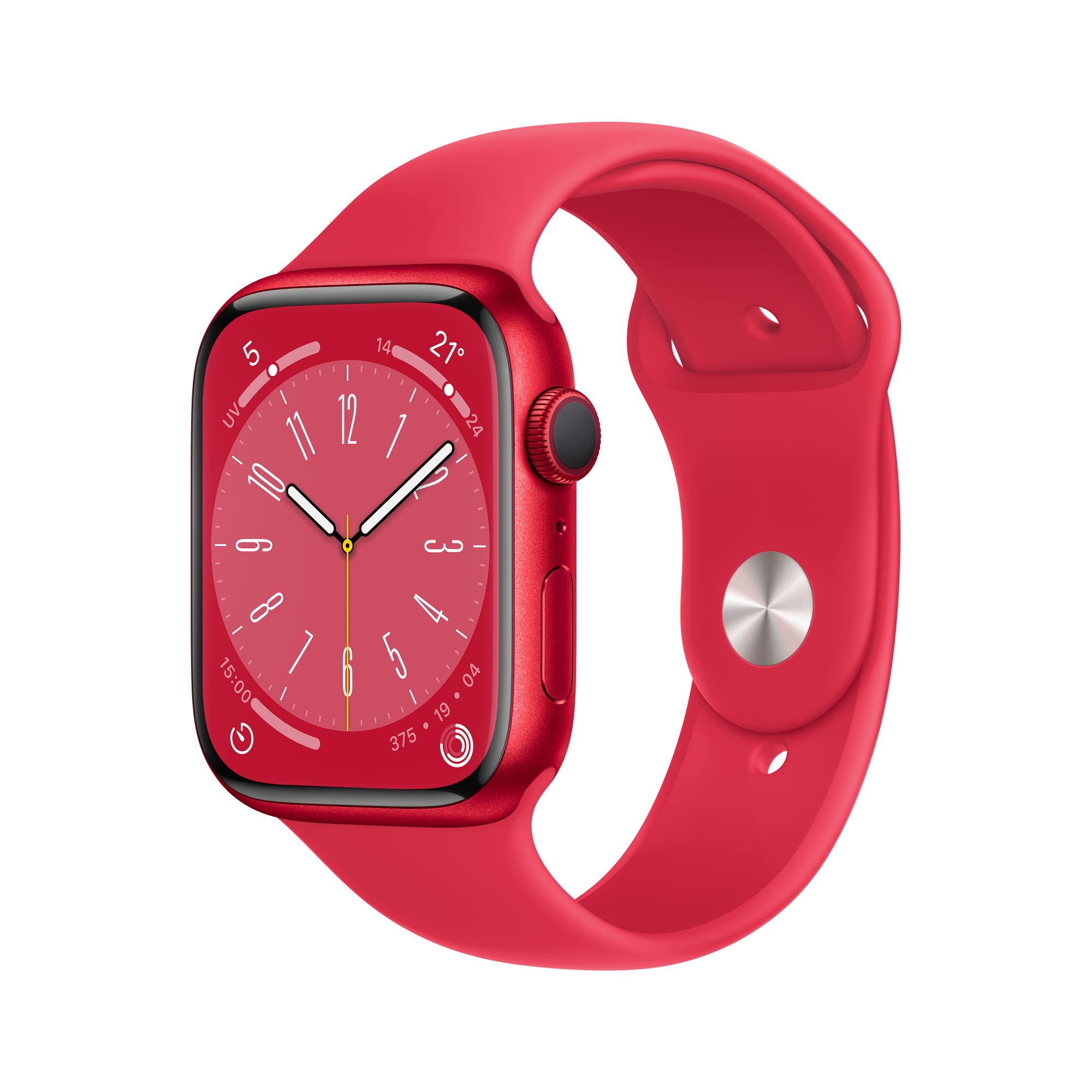 Apple Watch Series 8 OLED 45 mm Röd GPS