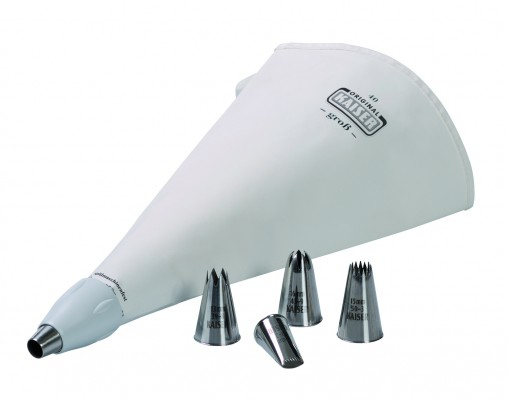 Image of Kaiser Kaiser Profi Spritzbeutel-Set 7-teilig Perfect - Stainless...