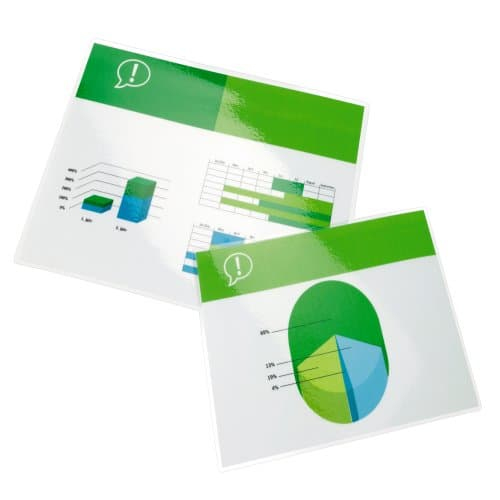 GBC Document Laminating Pouches A2 2x125 Micron Gloss (100)