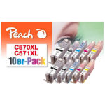 Peach 0F319980 ink cartridge 10 pc(s) Black, Cyan, Magenta, Photo black, Yellow