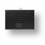 KeySonic KSK-5211ELU (DE) keyboard Home USB QWERTZ German Black