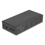 DeLOCK 60686 interface hub USB 2.0 Type-B 480 Mbit/s Zwart