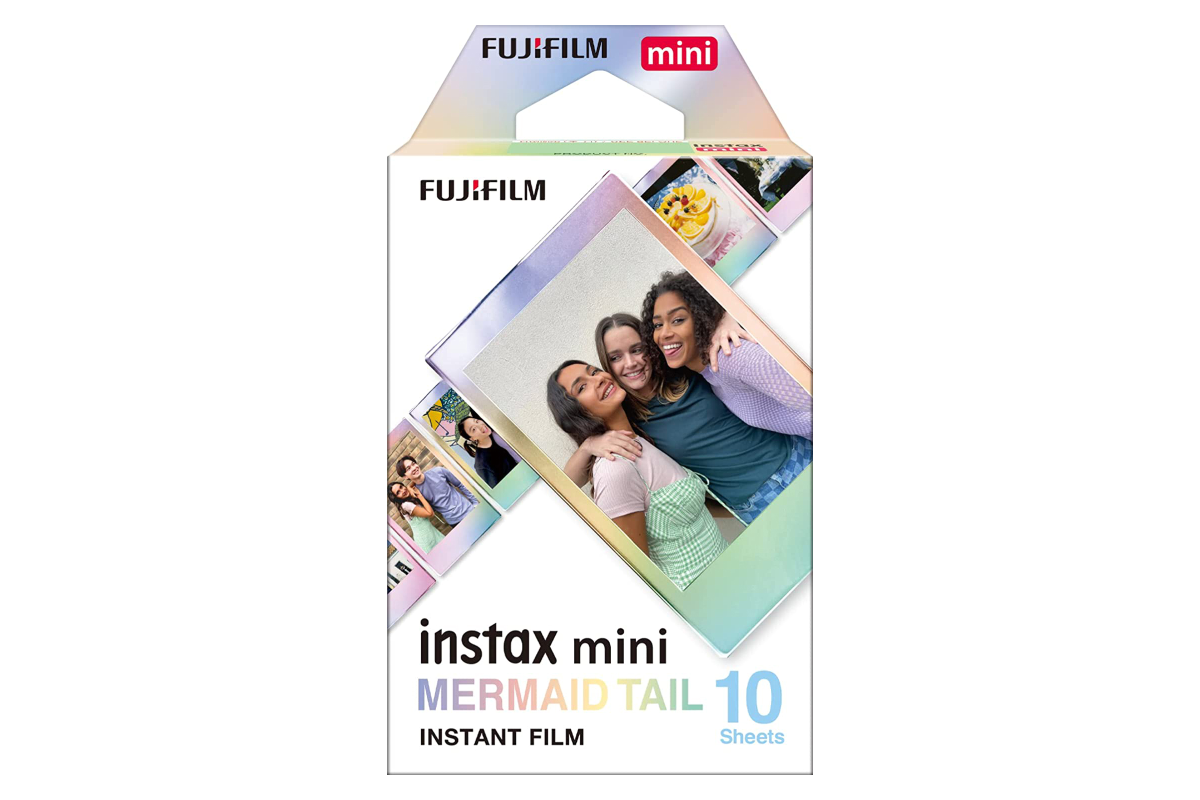 Image of Fujifilm Instax Mini Mermaid Tail Photo Film - 10 Shot Pack