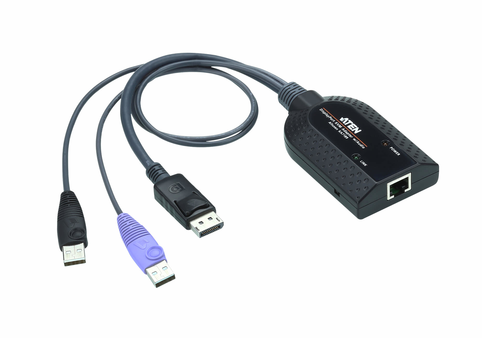 Image of ATEN KA7189 KVM cable Black