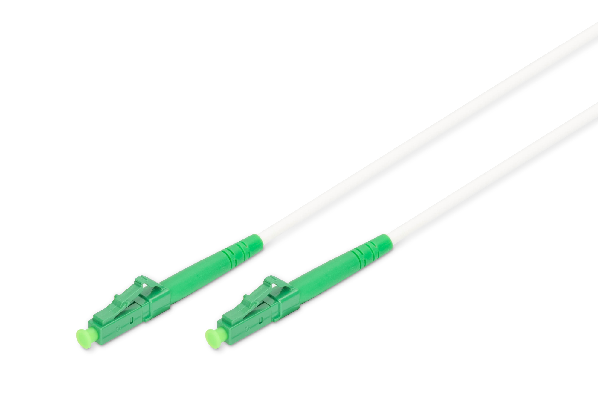 Digitus Fiber optic steel-armored patch cable, simplex, singlemode, LC/APC - LC/APC, 20 m