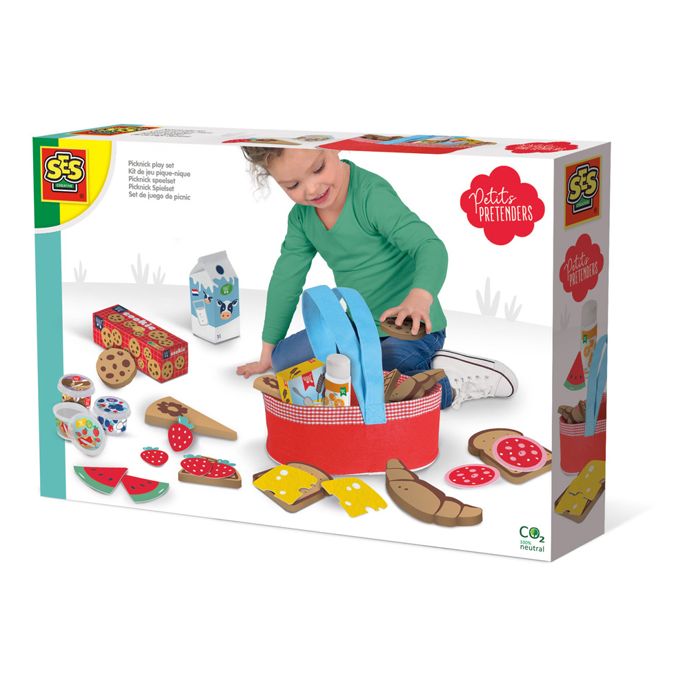 SES Creative Petits Pretenders Picknick Playset, 3 Years and Above (18017)