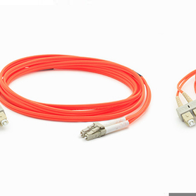 ADD-SC-LC-3M5OM2 ADDON NETWORKS 3m LC (Male) to SC (Male) Orange OM2 Duplex Fiber OFNR (Riser-Rated) Patch Cable