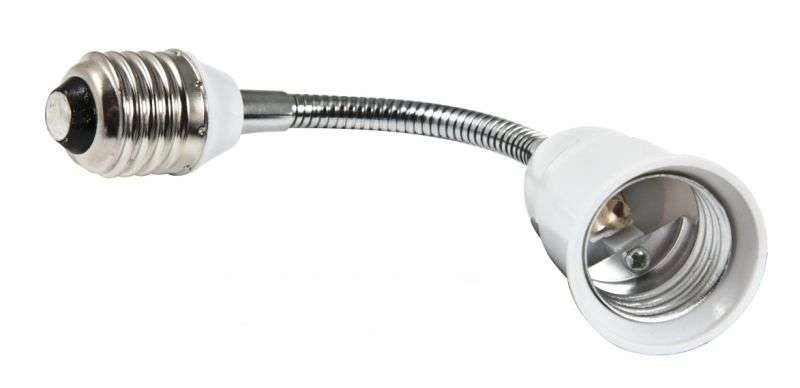 EU Product - LED Adapter fr LED-Leuchtmittel E27->E27 kurz thumbnail