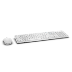 DELL KM636 keyboard Mouse included Bluetooth White