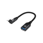 Conceptronic ABBY19B USB 3.2 Gen 2 90° angled to USB-A OTG Adapter