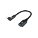 Conceptronic ABBY19B USB 3.2 Gen 2 90Â° angled to USB-A OTG Adapter