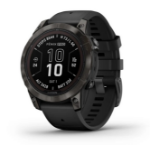 Garmin fēnix 7S Pro 3.56 cm (1.4") MIP 51 mm Digital 280 x 280 pixels Touchscreen Black Wi-Fi GPS (satellite)