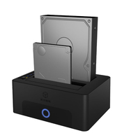 Image of ICY BOX 2-bay Docking and Cloning Station for 2.5" or 3.5" SATA...