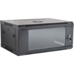 Adastra 953.509UK rack cabinet 9U Wall mounted rack Black