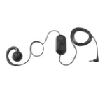 Zebra HDST-25MM-PTVP-01 headphones/headset Ear-hook Black