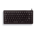 CHERRY Compact Keyboard, QWERTY, 83 keys, Combi USB/PS2, Black