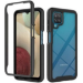 JLC Samsung A12/A12 5G Enclave case with Built in Screen Protector - Black