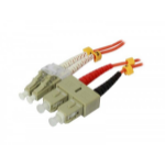 Synergy 21 S216731 fibre optic cable 2 m 2x LC 2x SC OM2 Orange