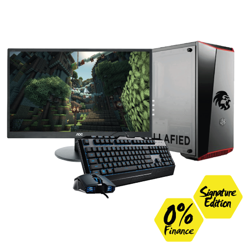 Gorilla Gaming Lite v1 Signature Edition - Ryzen 3 2200G 3.5GHz, 8GB RAM, 240GB SSD, AMD Vega Graphics Gorilla Gaming Lite v1 Signature Edition - Ryzen 3 2200G 3.5GHz, 8GB RAM, 240GB SSD, AMD Vega Graphics