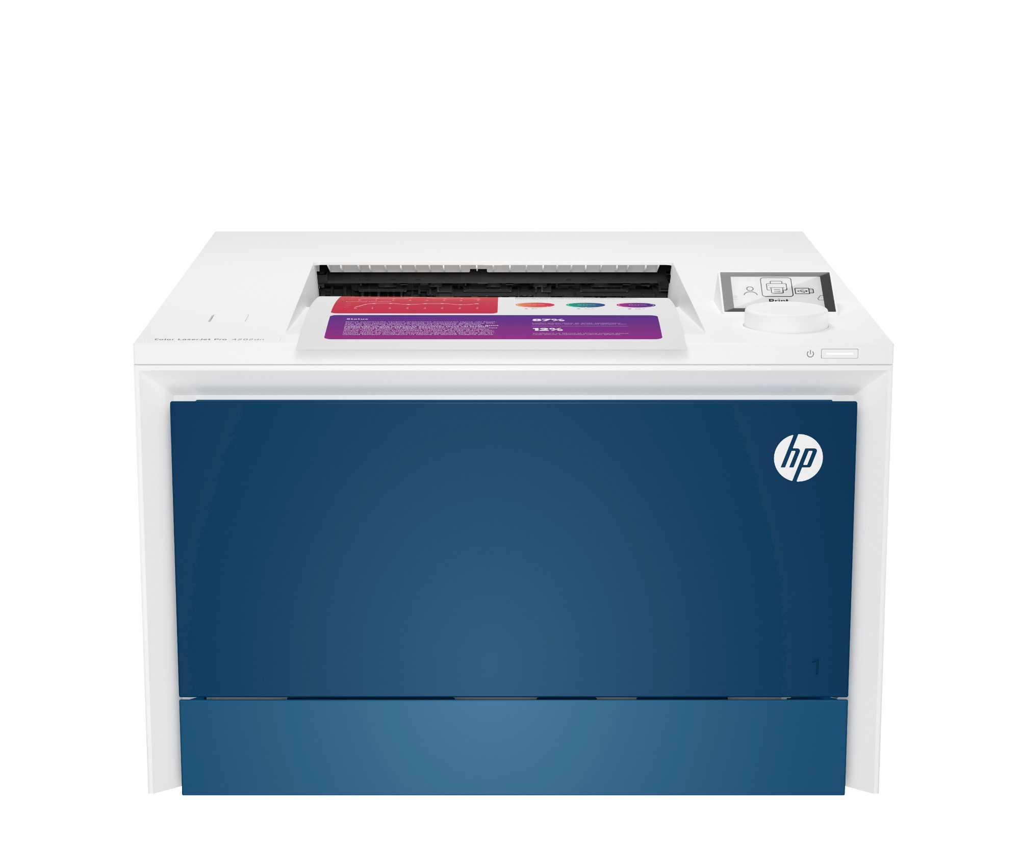 HP Color LaserJet Pro LaserJet Pro 4202dn Color Printer, Ethernet Only; Duplex