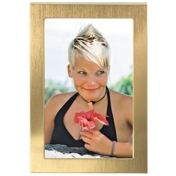 Image of Hama Metal Portrait Frame Davos - Metal - Gold - 10 x 15 cm