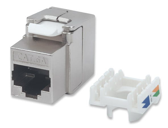 EU Product - Cat6a-Modularbuchse FTP Keystone Jack werkzeuglos thumbnail