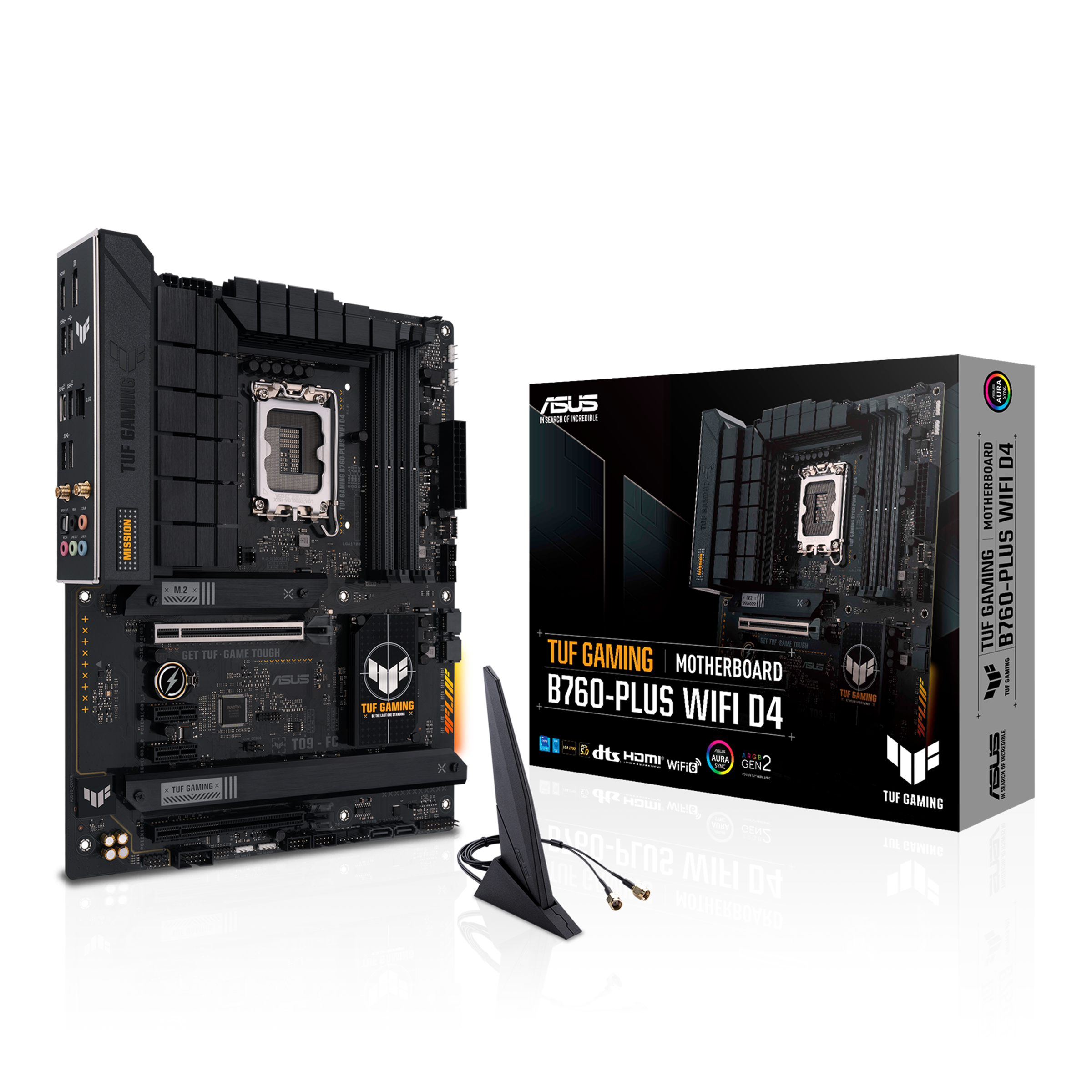 Image of ASUS TUF GAMING B760-PLUS WIFI D4 Intel B760 LGA 1700 ATX
