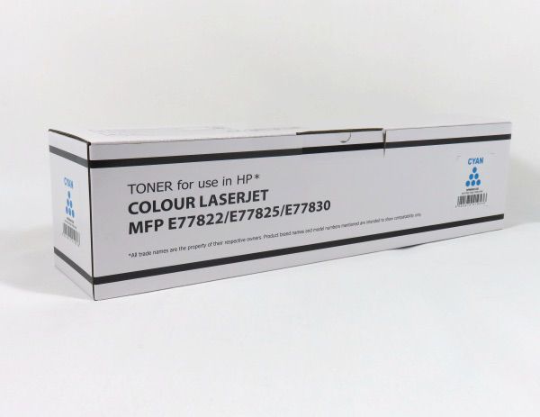 Image of DATA DIRECT HP E77822 77825 77830 Toner Cyan Compatible