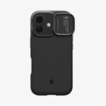 Spigen Optik Armor (Mag Fit) mobiele telefoon behuizingen 16 cm (6.3") Hoes Zwart