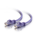 C2G Cat6 550MHz Snagless Patch Cable 1m networking cable Purple