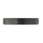 Vertiv EG2XPRA206-103C13PS6-IP44 power distribution unit (PDU) 20 AC outlet(s) Black